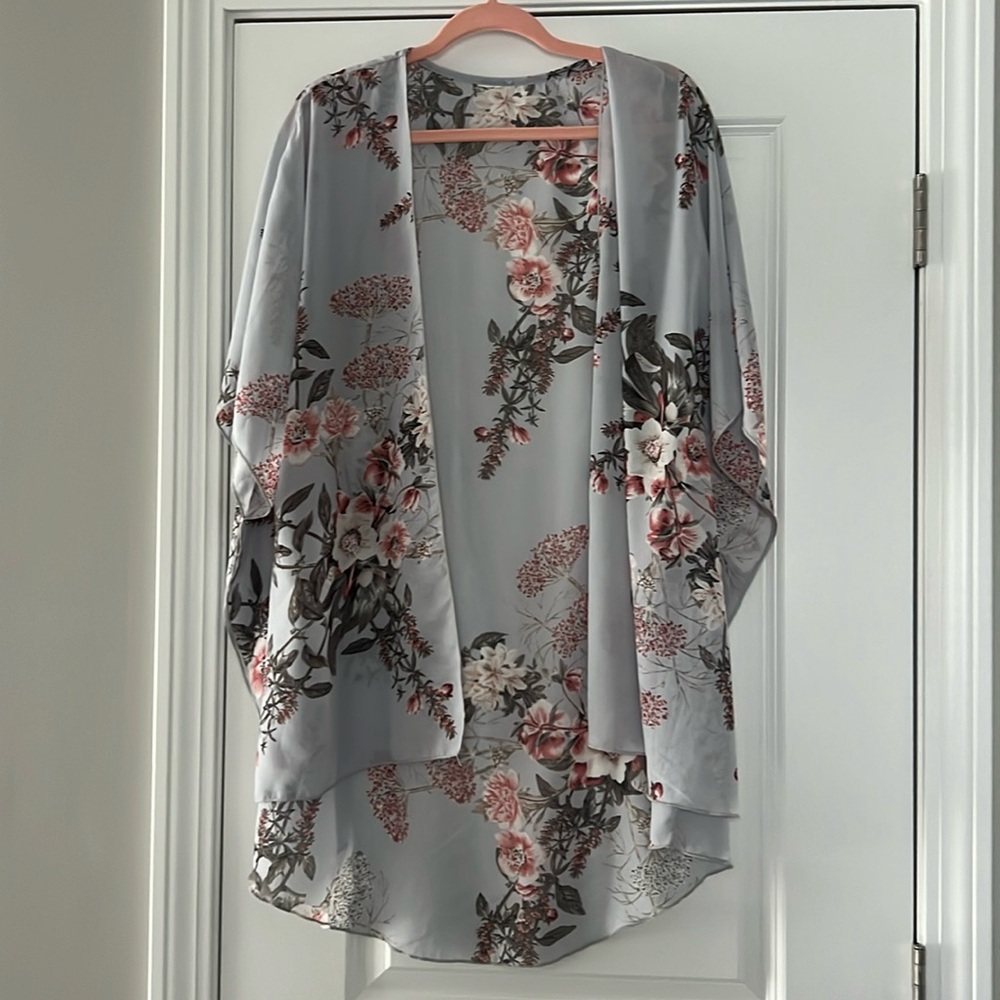Floral coverup